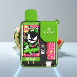 Aivono AIM-TANK 9500 Puffs 18мл 650мAh Клубника Арбуз
