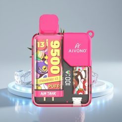 Aivono AIM-TANK 9500 Puffs 650mAh Клубничный Лёд