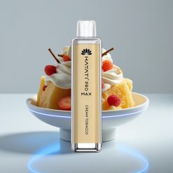 Hayati Pro Max 4000 Насосов Одноразовый Вейп Крем Табак с LED и Mesh Coil
