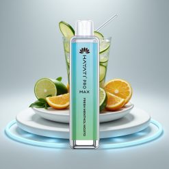 Hayati Pro Max 4000 Puffs Двойная Сетчатая Катушка 1.1 Ом Свежий Ментол Мохито