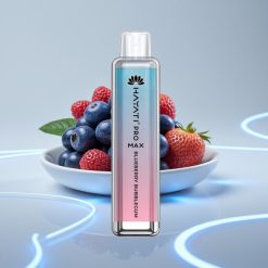 Hayati Pro Max 4000 Puffs Blueberry Bubblegum Перезаряжаемый Диспосейбл Вейп с LED