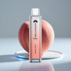 Hayati Pro Max 4000 Puffs Disposable Vape Сочный Персик 1400mAh Перезаряжаемый