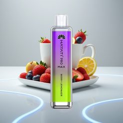 Hayati Pro Max 4000 Puffs Disposable Vape Ягодный Лимонад, 5% Никотин, 1400mAh, Перезаряжаемый