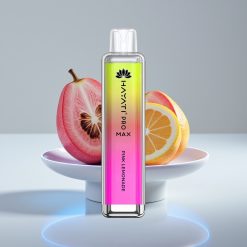 Hayati Pro Max 4000 Puffs Disposable Vape Розовый Лимонад, 5% Никотин, 1400mAh, Перезаряжаемый