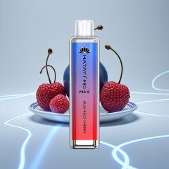 Hayati Pro Max 4000 Puffs Disposable Vape Голубая Малина Вишня с Dual Mesh Coil и LED
