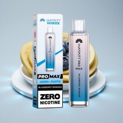 Hayati Pro Max 4000 Puffs Disposable Vape Голубика Банан Перезаряжаемый