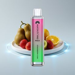 Hayati Pro Max 4000 Puffs Дышащая Клубника-Киви с Dual Mesh Coil и LED
