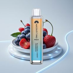Hayati Pro Max 4000 Puffs Перезаряжаемый Вейп Голубика Вишня Клюква