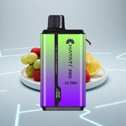 Hayati Pro Ultra 15000 затяжек 2×12мл Киви Виноград Малина