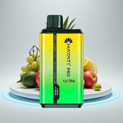 Hayati Pro Ultra 15000 Puffs 850mAh 24ml Виноград Огурец Яблоко Ананас Маракуйя Лимон
