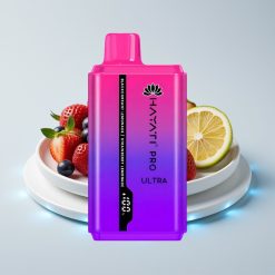 Hayati Pro Ultra 15000 Puffs 850mAh Чёрная смородина Лимонад Клубника