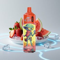 JNR Alien 10000 Puffs 850mAh Тип-C Клубника Арбуз Лед Спортивный RGB