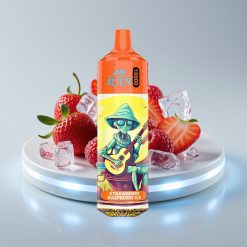 JNR Alien 10000 Puffs 850mAh LED RGB Клубника-Малина Лёд