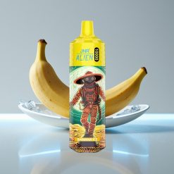 JNR Alien 10000 Puffs Банан Лёд 850mAh Mesh Coil RGB