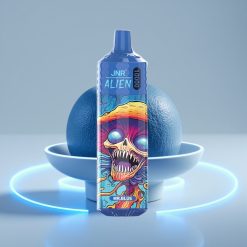JNR Alien 10000 Puffs Спорт Дизайн RGB LED Тип-C Зарядка Мистер Синий