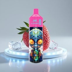 JNR Alien Max 18000 Puffs Двойная Сетка LED Дисплей Клубничный Лёд