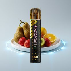 JNR Black&Golden 800 затяжек 550mAh Клубника-Киви Одноразовая Электронная Сигарета