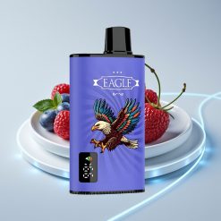 JNR EAGLE Smart 23000 Puffs Цифровой экран Регулируемая тяга Черника Малина Вишня