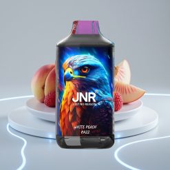 JNR Falcon 16000 Puffs 850mAh 22ml Белый Персик Малина