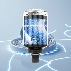 JNR Mega Shisha Hookah 100K Настольная Совместимость Голубичный Лёд 60мл 2200мАч