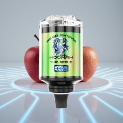 JNR Mega Shisha Hookah 100K Desktop Два Яблока 60мл 2200мАч Тип-С