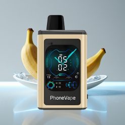 JNR PhoneVape 30000 затяжек Банан Лёд с Turbo Mode и Adjustable Airflow