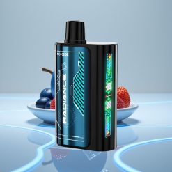 JNR Radiance 31000 Puffs Dual Mesh Голубая Малина Лёд 28мл Type-C