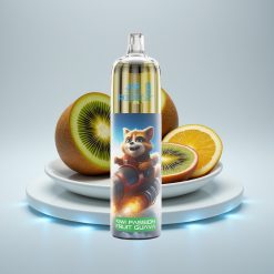 JNR Rocket-X 12400 Puffs Disposable Vape с регулируемым воздушным потоком, RGB-подсветкой и вкусом Киви Маракуйя Гуава