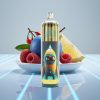JNR Rocket-X 12400 Puffs Disposable Vape с RGB подсветкой и регулируемым воздушным потоком, Голубая Малина Лимонад