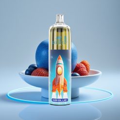 JNR Rocket-X 12400 Puffs с RGB подсветкой и регулируемым воздушным потоком Mr. Blue