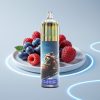 JNR Rocket-X 12400 Puffs Дисposable Vape с Регулируемым Воздушным Потоком и RGB Подсветкой (Черника-Малина)