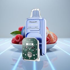 JNR VapeWatch 30000 Puffs 1000mAh 19мл Голубая Малина Лёд Dual Mesh Coil