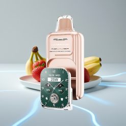 JNR VapeWatch 30000 Puffs Клубника-Банан 19мл Dual Mesh