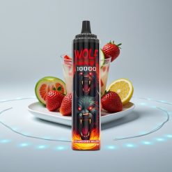 JNR Wolf Niplo 10000 Puffs 20ml Клубничный Мохито 1.0Ω Mesh