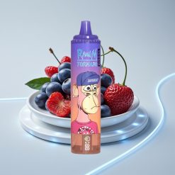 Fumot RandM Tornado 15000 затяжек 25мл Черника Вишня Клюква Mesh LCD Type-C