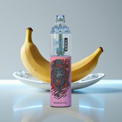 Fumot Tornado 7000 Затяжек Банан Лёд 14мл Mesh Type-C RGB