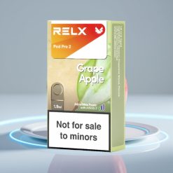 RELX Pod Pro 2 0% никотина 600 затяжек Виноград-Яблоко 1.9мл