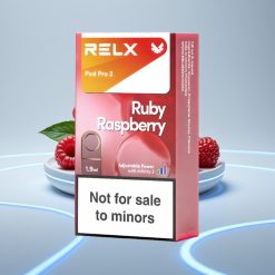 RELX Pod Pro 2 0% никотина 600 затяжек Голубая малина 1.9мл