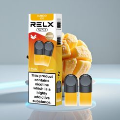 RELX Pod Pro 2 600 затяжек 1.8% никотина Манго Лёд 1.9мл