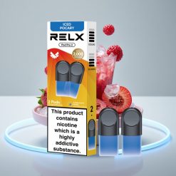 RELX Pod Pro 2 600 затяжек 1.8% никотина Напиток-Ледяной Покари