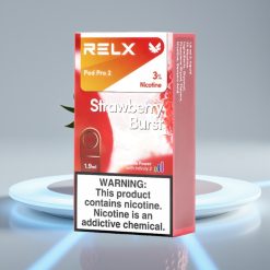 RELX Pod Pro 2 Клубничный Взрыв 600 затяжек 3% никотина 1.9мл