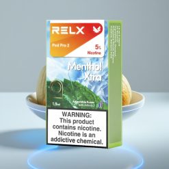 RELX Pod Pro 2 600 тяг 5% никотин Ментол Xtra 1.9мл