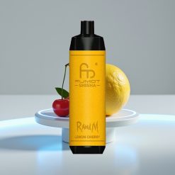 RandM Fumot Shisha 10000 Затяжек Лимон-Вишня Тип-C 0.5% Никотина