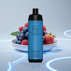 RandM Fumot Shisha 10000 Puffs 18мл 0.5% Никотина Черничная Жвачка