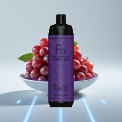 RandM Fumot Shisha 10000 Puffs Диспозейбл Вейп Грейп Мята 18мл 0.6ом