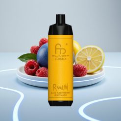 RandM Fumot Shisha 10000 Puffs 18мл Голубая Малина Лимонад 0.6ом Mesh