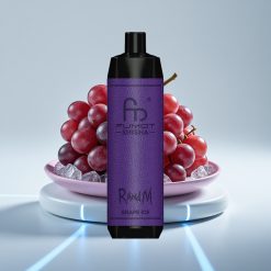 RandM Fumot Shisha 10000 Puffs Графовый Лёд 18мл 850мAh Тип-C