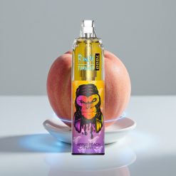 RandM Fumot Tornado 7000 тяга 14 мл Mesh Coil Яблоко Персик Груша