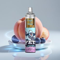 RandM Fumot Tornado 7000 Puffs 14ML Мешковый Испаритель Персик Черника