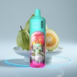 RandM Tornado 9000 Puffs 18 мл Mesh Coil RGB Дисплей Гуава Лед